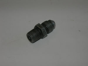 Nipple, Pipe/Flare - Straight - 1/8" NPT - 1/4" Tube OD - Steel