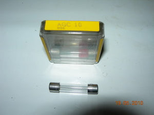 Fuse, 10 Amp - AGC