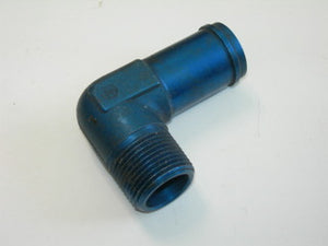 Nipple, Elbow 90' - Pipe/Hose - 3/4" NPT - 1" ID Hose