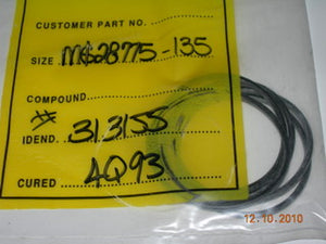 O-ring, Hydraulic - 3/32" Width - 1 15/16" ID - 2 1/8" OD